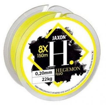 Fir textil Jaxon Hegemon 8X galben fluo, 150m de la Pescar Expert