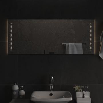 Oglinda de baie cu LED, 100x40 cm