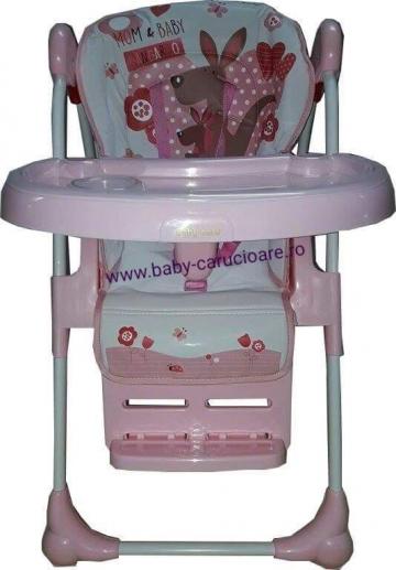 Masa scaun Baby Care CC roz de la Ideal Media Serv Srl