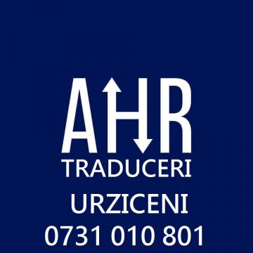 Servicii traduceri autorizate Urziceni de la Agentia Nationala AHR Traduceri