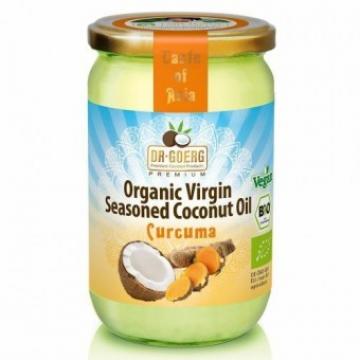 Ulei de cocos condimentat cu turmeric bio, 190ml Dr. Goerg de la Supermarket Pentru Tine Srl