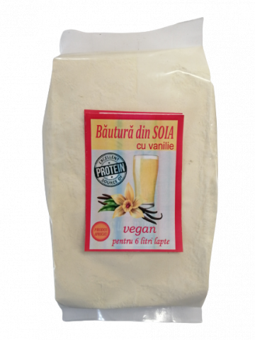 Bautura instant din soia cu vanilie 500gr, Natural Seeds de la Natural Seeds Product SRL