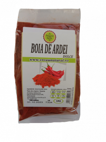 Boia ardei dulce, Natural Seeds Product, 1Kg de la Natural Seeds Product SRL