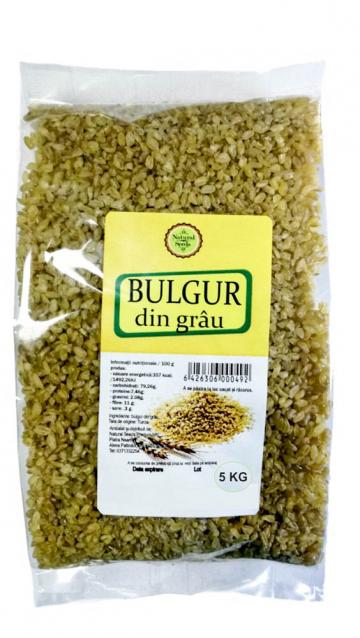 Bulgur - grau prefiert - 5 kg de la Natural Seeds Product SRL