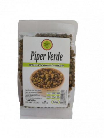 Piper verde 50 gr, Natural Seeds Product