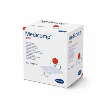 Comprese sterile din netesut, 6 straturi, Medicomp Extra