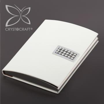 Port card din piele si cristale Swarovski de la Luxury Concepts Srl