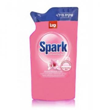 Detergent de vase Sano Spark Migdale refill 500ml de la Sanito Distribution Srl