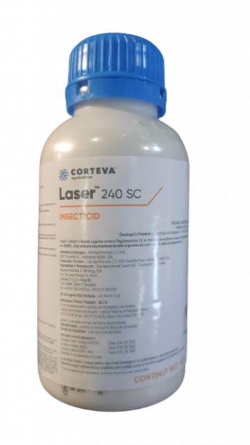 Insecticid biologic cu efect de soc Laser 240SC 0.5L de la Acvilanis Grup Srl