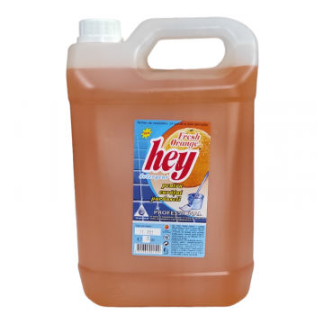 Detergent pentru pardoseli Hey Fresh Orange 5 Litri de la Geoterm Office Group Srl