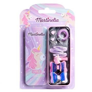 Set accesorii par Martinelia Little Unicorn Hair 80085C de la M & L Comimpex Const SRL