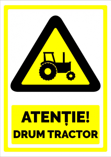 Indicator pentru drum tractor