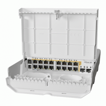 Smart Switch outdoor 16 x Gigabit PoE-Out, 2 x SFP+