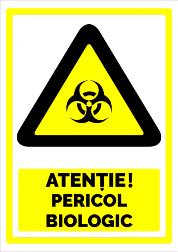 Indicator de securitate pentru pericol biologic de la Prevenirea Pentru Siguranta Ta G.i. Srl
