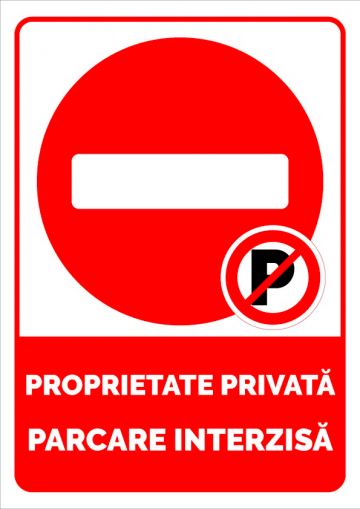 Indicator de securitate proprietate privata parcare de la Prevenirea Pentru Siguranta Ta G.i. Srl
