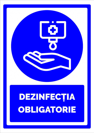 Indicator dezinfectia obligatorie de la Prevenirea Pentru Siguranta Ta G.i. Srl