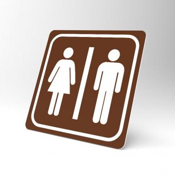 Placuta maro toaleta femeie si barbati