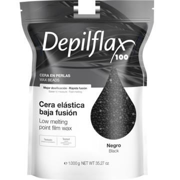 Ceara film granule extra elastica 1 kg neagra - Depilflax de la Mezza Luna Srl.