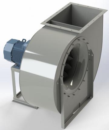 Ventilator centrifugal inox RVS AISI 316 BPR 502E T6 0.37kW