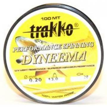 Fir textil Trakko Dyneema Performance, alb, 100 m de la Pescar Expert