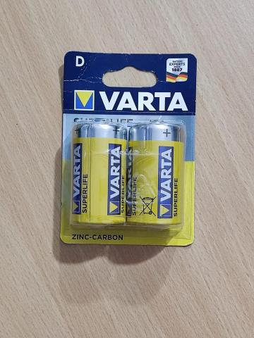 Baterie zinc Varta R20