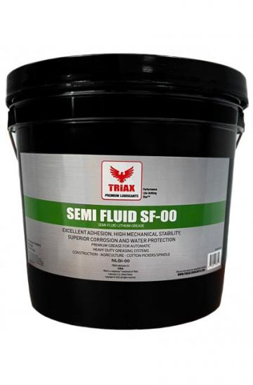 Vaselina semi fluida Triax EP-00 de la Lubrotech Lubricants Srl