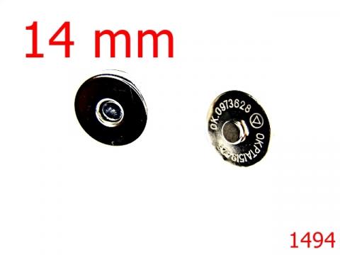 Magnet 14 mm nikel 14 mm nichel 15B1 7F5 3A V36 1494 de la Metalo Plast Niculae & Co S.n.c.