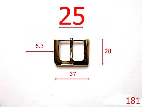 Catarama 25 mm nichel 6E5.  6A2 A11 181 de la Metalo Plast Niculae & Co S.n.c.