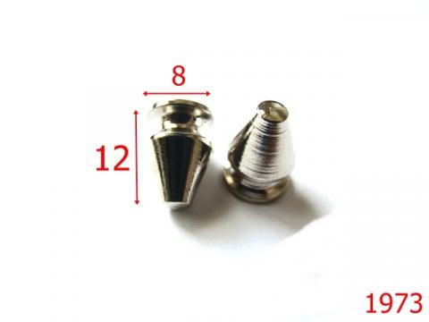 Crampon 8 mm/alama/nikel 12 mm gold 4J4 AA36 1973 de la Metalo Plast Niculae & Co S.n.c.