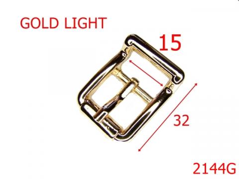 Catarama 15mm/zamac/gold light 15 mm gold 2144G de la Metalo Plast Niculae & Co S.n.c.