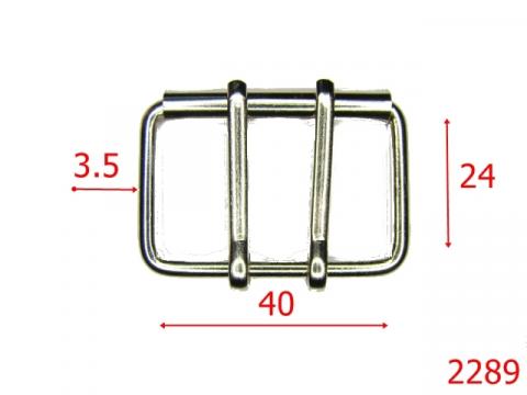 Catarama 4 cm otel cu rola /sarma 3.5 2289 de la Metalo Plast Niculae & Co S.n.c.