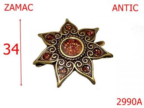 Ornament 34 mm antic 4K8 AO29 2990A de la Metalo Plast Niculae & Co S.n.c.