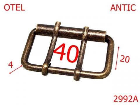 Catarama cu rola 40 mm 4 antic 7D6 6J5 2992A de la Metalo Plast Niculae & Co S.n.c.