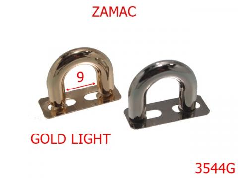 Sustinator zamac 9 mm gold light AO42, 3544G