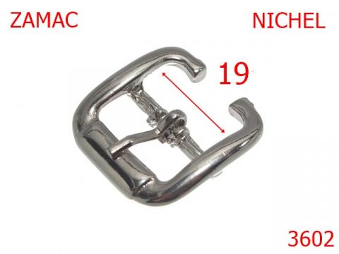 Catarama despicata 19 mm nichel 6G7 6F4  7E8 3602 de la Metalo Plast Niculae & Co S.n.c.