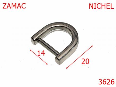 Inel 14 mm nichel 3E5 3626 de la Metalo Plast Niculae & Co S.n.c.