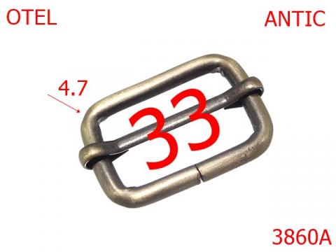 Catarama cu reglaj 33 mm antic 4L7 1C7 3860A de la Metalo Plast Niculae & Co S.n.c.