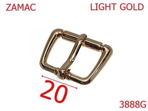 Catarama 20 mm gold light 7L7 7J7 3888G de la Metalo Plast Niculae & Co S.n.c.