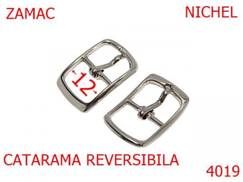 Catarama reversibila 12 mm nichel 15B5 4019 de la Metalo Plast Niculae & Co S.n.c.