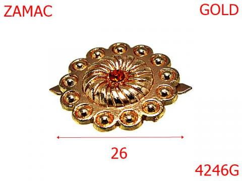 Ornament rotund marochinarie 4246G de la Metalo Plast Niculae & Co S.n.c.