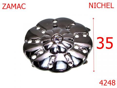 Ornament floare marochinarie 4248 de la Metalo Plast Niculae & Co S.n.c.