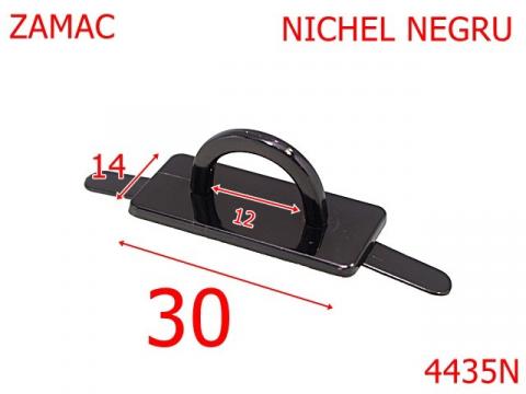 Sustinator semioval cu baza dreptunghiulara 4435N de la Metalo Plast Niculae & Co S.n.c.