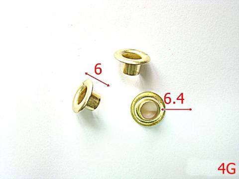 Ochet 6.4 mm gold 2A7 4F J27 4G