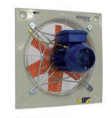 Ventilator Wall Axial Fan HC-35-4T/H / ATEX / EXII2G Ex d