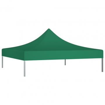 Acoperis pentru cort de petrecere, verde, 3 x 3 m de la Comfy Store
