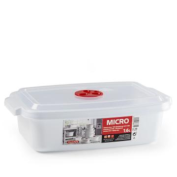 Recipient cuptor microunde rectangular - 1,6 litri