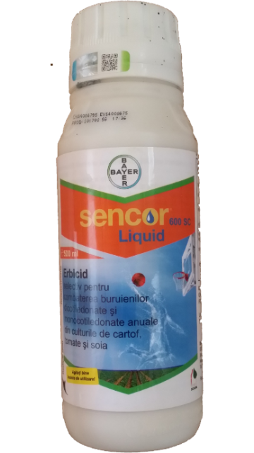 Erbicid selectiv pentru cartof Sencor Liquid 600 SC 0.5L de la Acvilanis Grup Srl