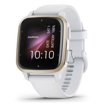 Ceas Smartwatch Garmin Venu SQ2 - Cream Gold Bezel