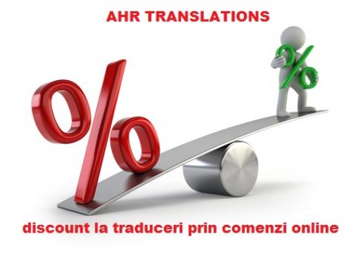 Traduceri online in Romania & Bucuresti de la Agentia Nationala AHR Traduceri