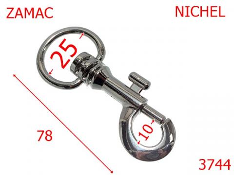 Carabina 25 mm nichel 5S10 5G4 4L2 3744 de la Metalo Plast Niculae & Co S.n.c.